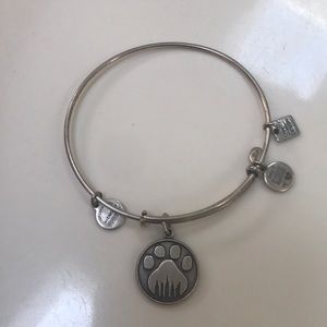Alex and Ani Paw Print Bracelet